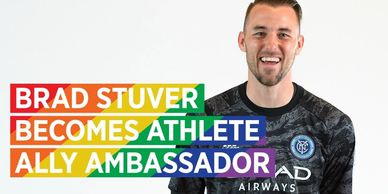 Brad Stuver becomes athlete ally ambassador