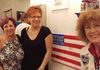 Bobbi J, Kim O. and Diane Bush at" Dishing it Out" Wonderland Gallery
