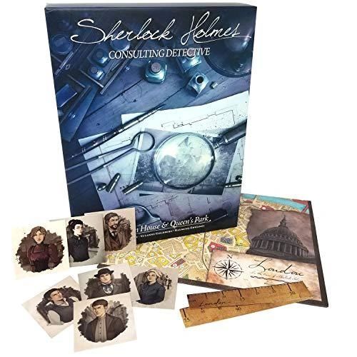 Sherlock Holmes Consulting Detective: Carlton House & Queen's Park, Board  Game