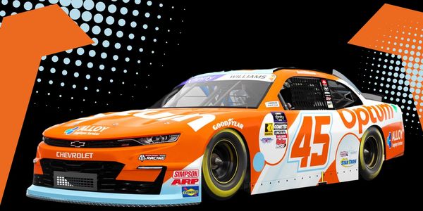 Josh Williams will drive the Optum Chevrolet for four races during the 2025 NASCAR season. 