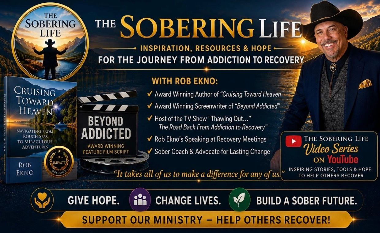 The Sobering Life offers hope and resources for addiction recovery with Rob Ekno's guidance.
