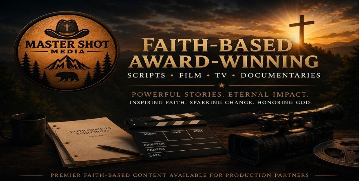 Faith-based award-winning media by Master Shot Media, inspiring change and honoring God.