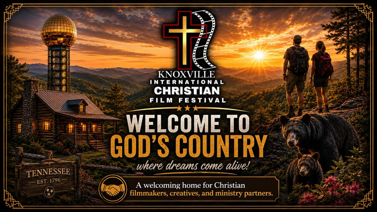 Knoxville International Christian Film Festival welcoming to God's Country in Tennessee.