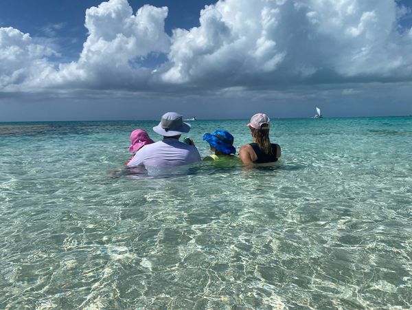 Family in Turks and Caicos