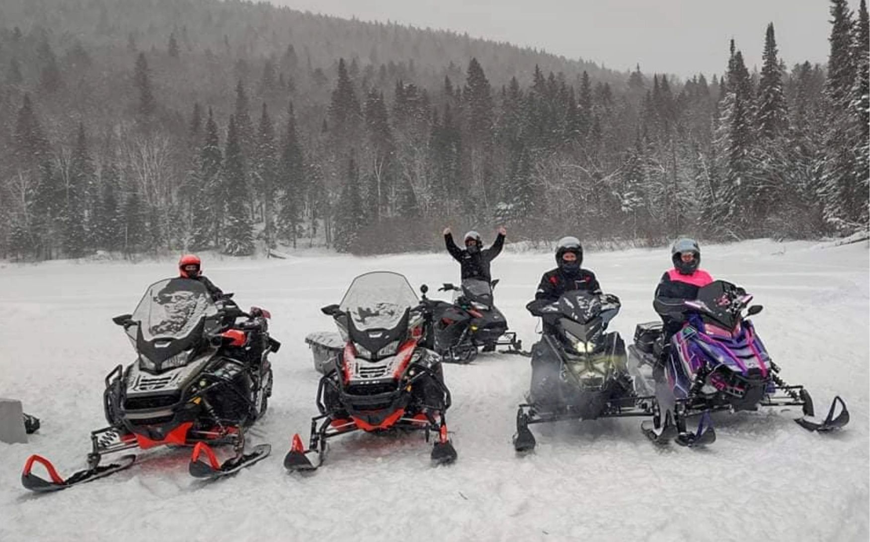 Moosetown Riders is a snowmobile club in Allagash maintaining 87 miles of trail. The certified groom