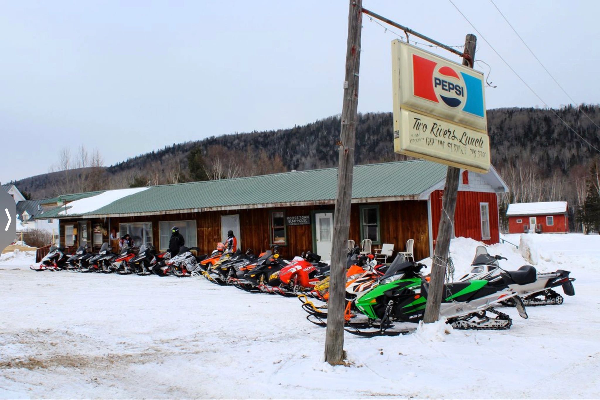 For some sledders, once they reach the end of the road, the fun is just beginning