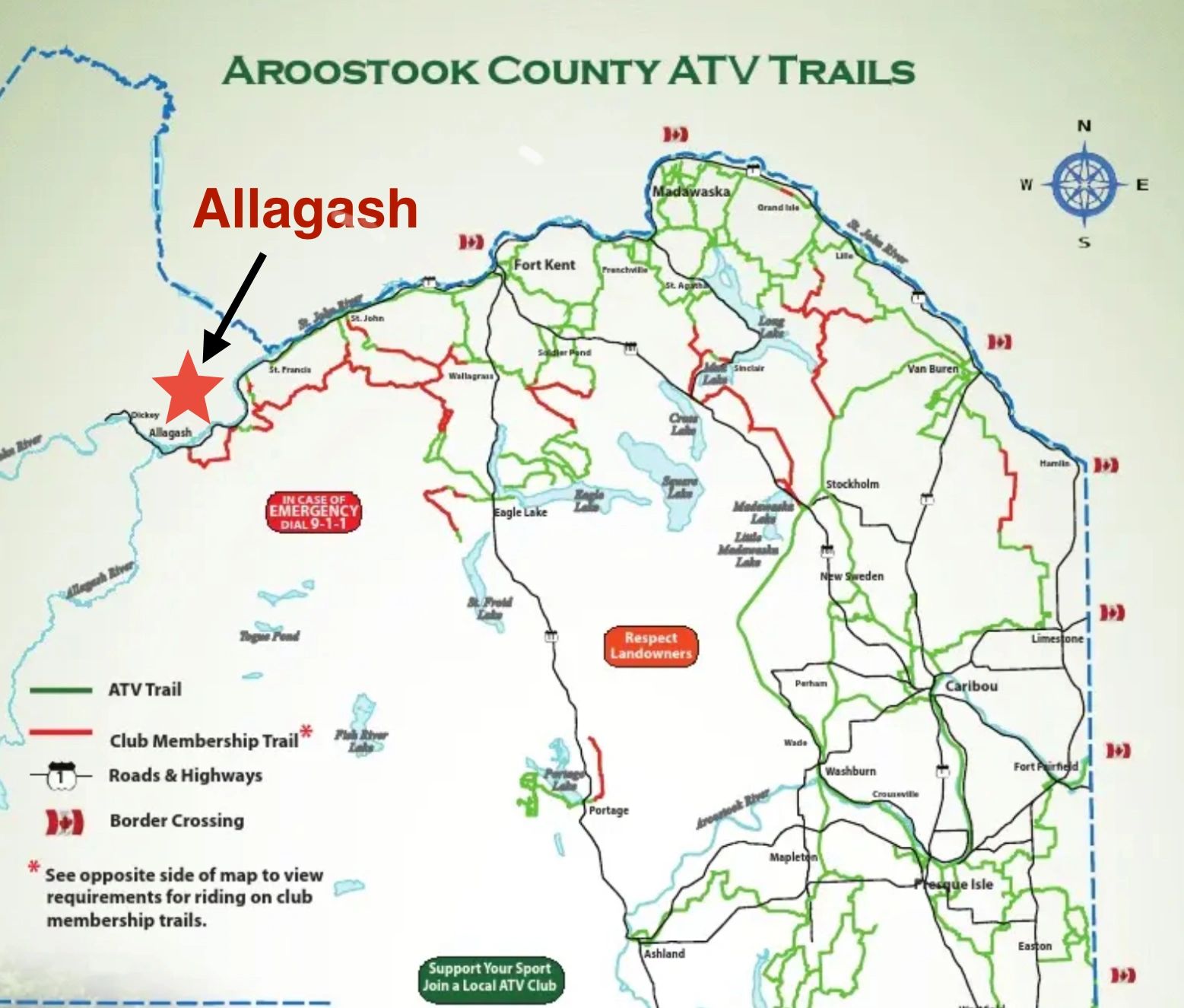 2025 Maine ATV Trail Map Atlas