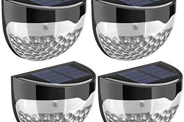 Litom Solar Fence Lights, Decorative Lights LED Garden Lights, Waterproof 