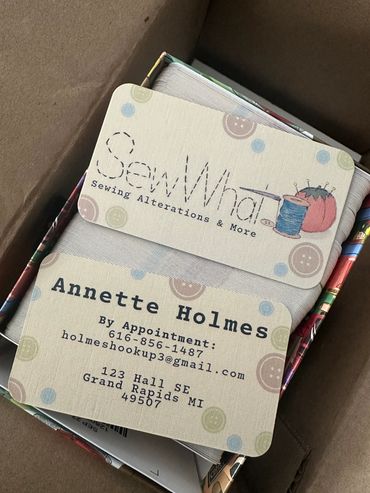 Sew What Business Card Designs