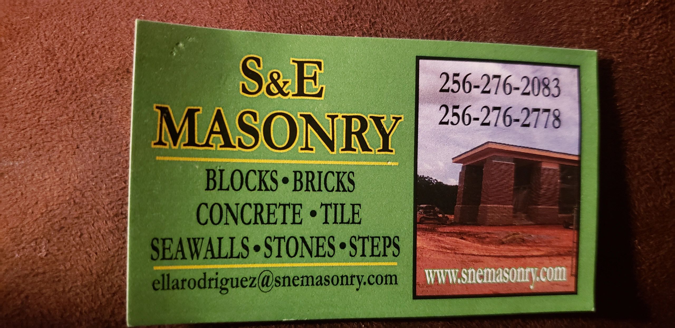 S &amp; E Masonry LLC - Masonry, Blocks, Bricks, Masonry Contractors, Brick ...
