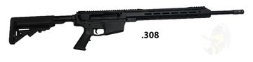 B-10 AR style rifle chambered in .308