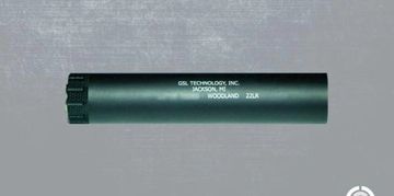 GSL Technologies Woodland 22 cal suppressor with pistol booster 1/2X28 threads.