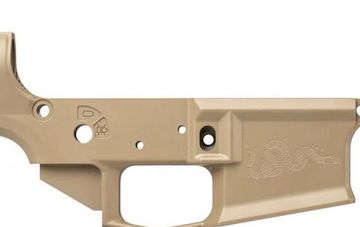 Aero Precision M4E1 stripped Lower, FDE Cerakote, special Franklin Snake Edition