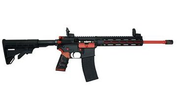 Tippmann Arms M4-22 Redline with flip up iron sights w/ 25 round magazine