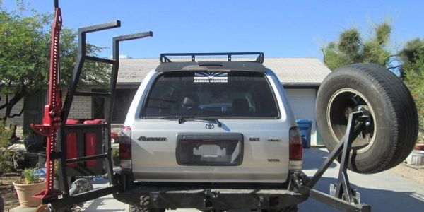 Backside of Toyota car