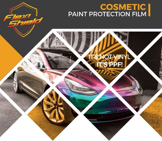 Flexishield cosmetic paint protection film
