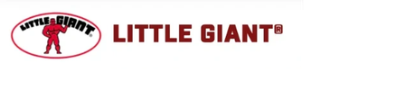 Little Giant logo with a red figure.