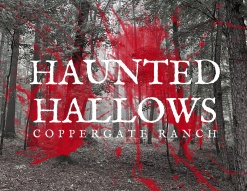 Haunted Hallows at Coppergate Ranch - 
3302 FM 2348 -Mt Pleasant 