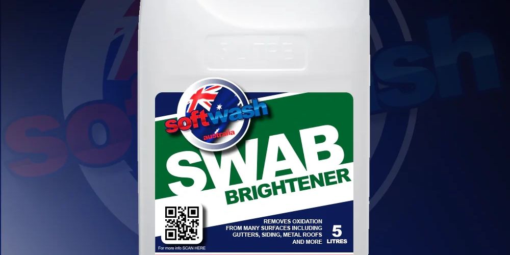 SWAB Brightner. Softwashing Chemicals Dandenong, Melbourne
