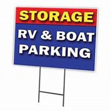 Outdoor boat and RV storage