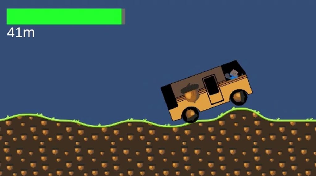 Catch big air with Bucky!