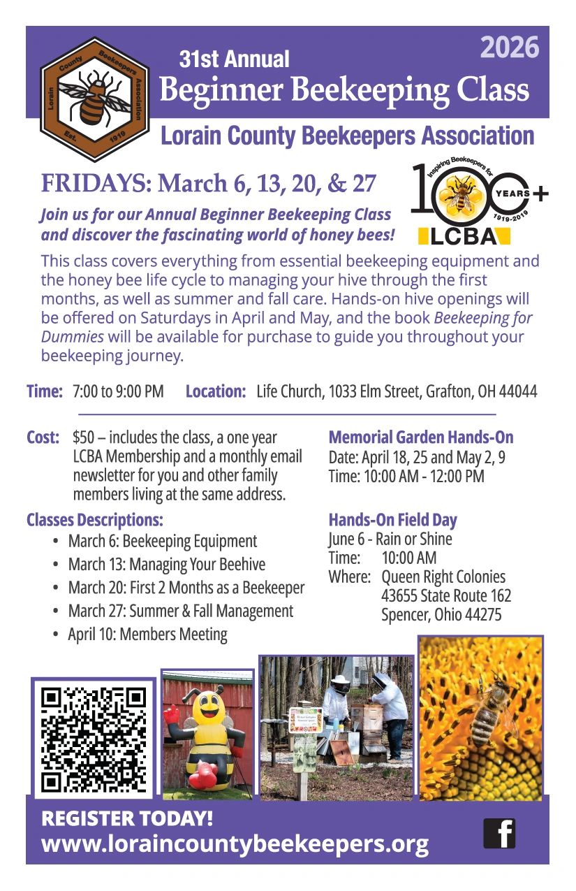 Beginner Beekeeping Class 2026