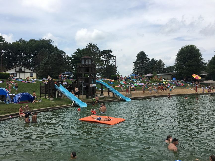 Kiddie Slides Pine Lake Water Park
