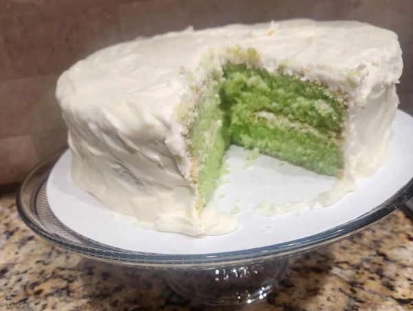 Key lime cake