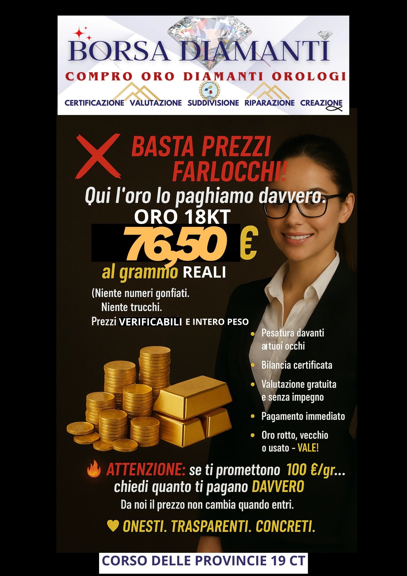 Compro oro Catania .