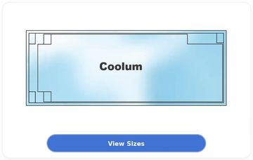 Rectangular swimming pool labeled "Coolum" with a blue water design.