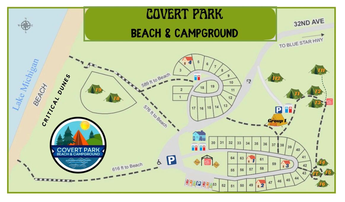 Covert Park and Beach Campground: A Comprehensive Guide for Outdoor Enthusiasts