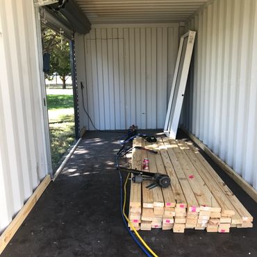 custom shipping container near Dallas TX