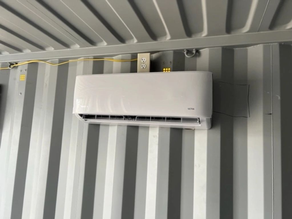 container home mini split air conditioner interior air handler