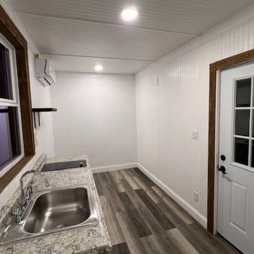 Custom shipping container home