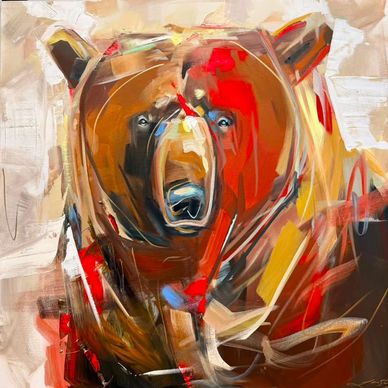 Ours de Laura Stevens, la belle galerie, artiste canada