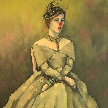 Tableau de Louise Boulanger, ras le bol la comtesse aux cheveux courts