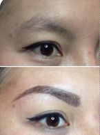 Eyebrow shading