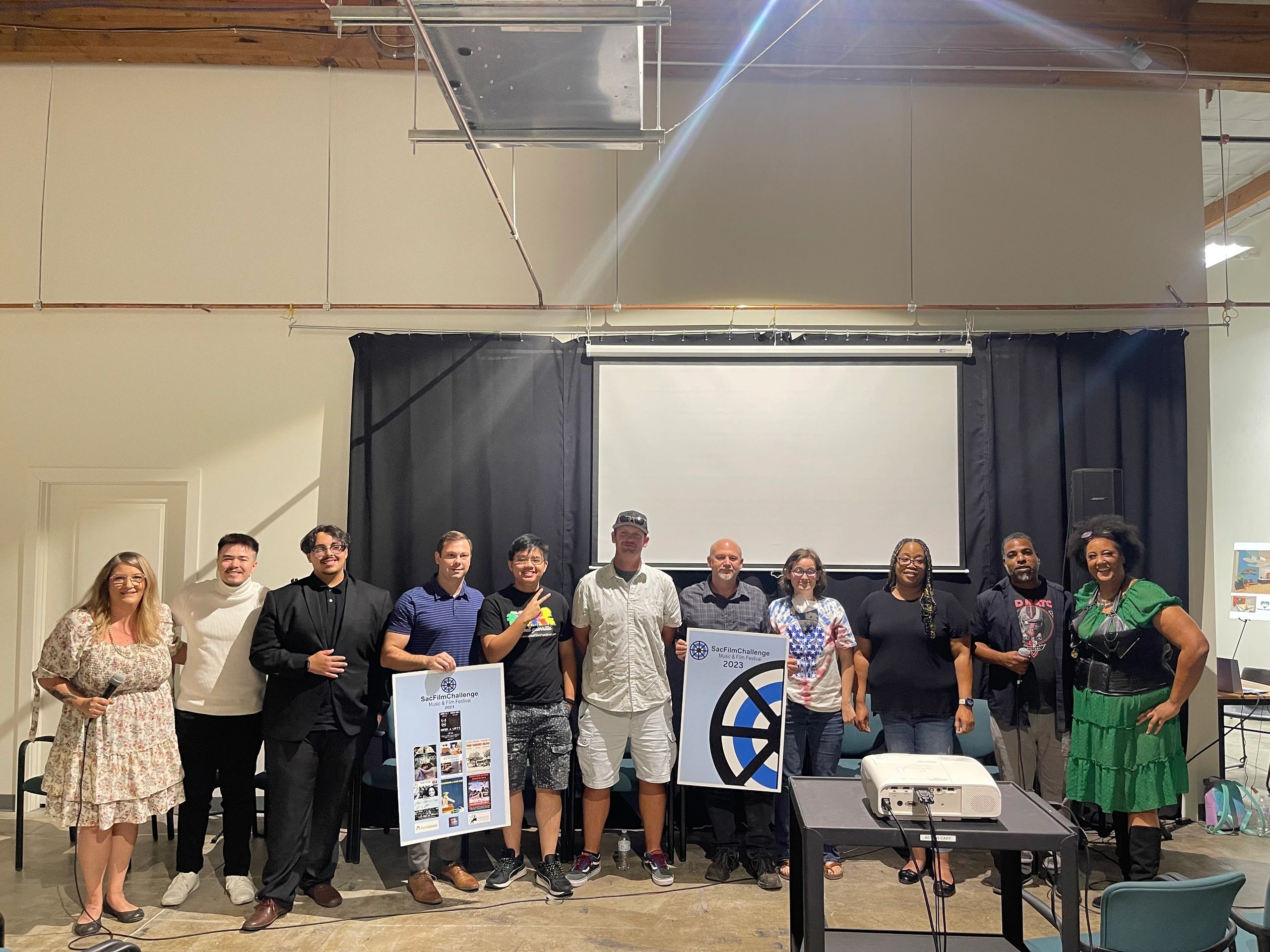 SacFilmChallenge 2023 Filmmakers and Organizers.