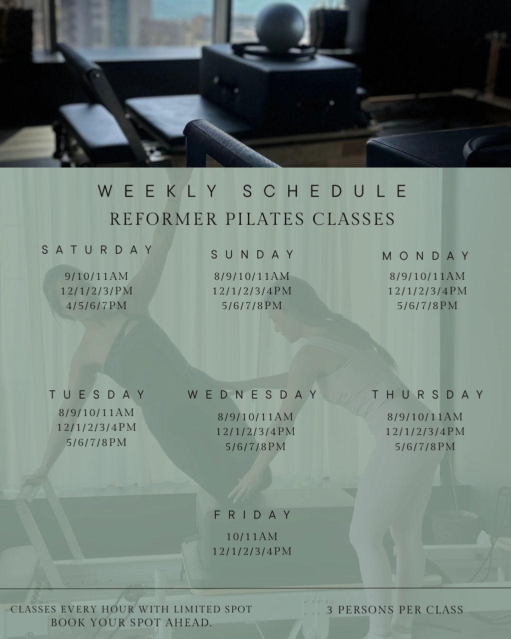 PILATES REFORMER CLASS