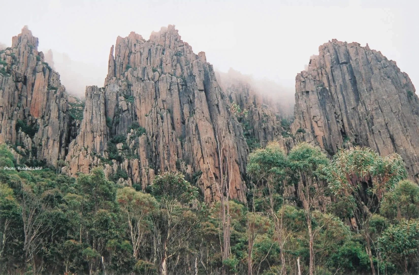 Rock climbing Wellington Park Management Trust