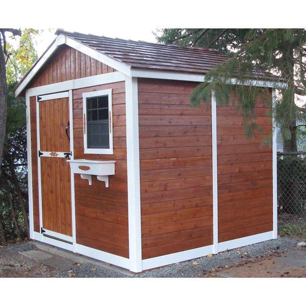 Custom build wooden shed