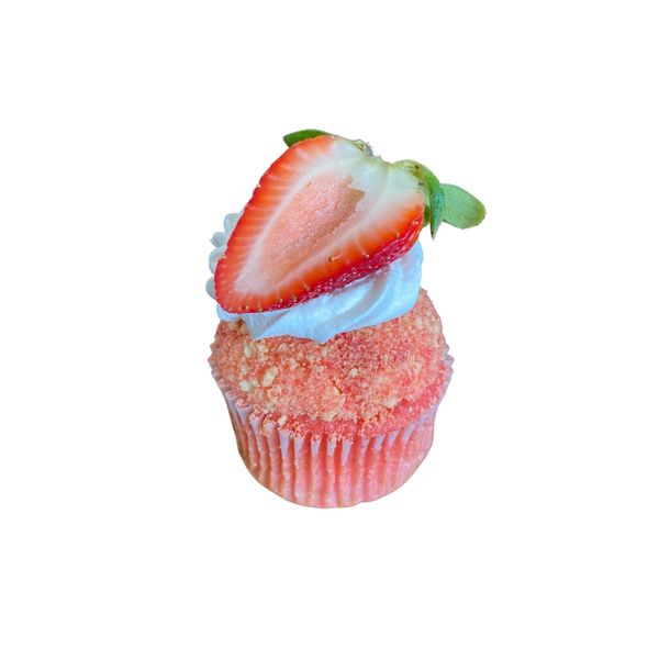 Strawberry Crunch Cupcake