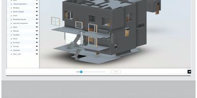 3D Revit AutoCAD drawing