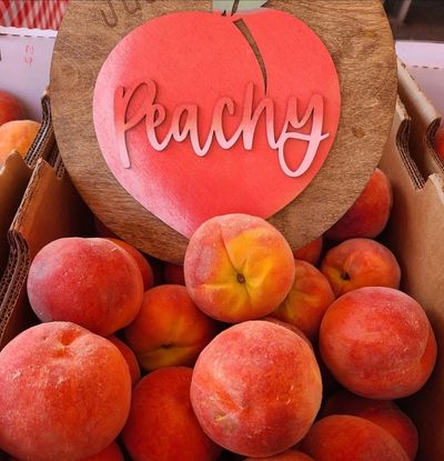 Fresh Sweet and Juicy Palisade Peaches