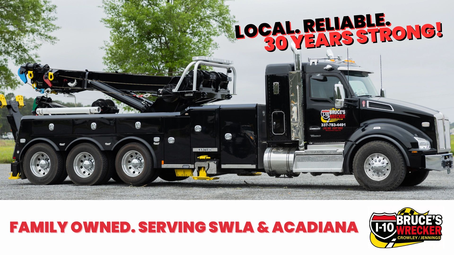 Bruce's I-10 Wrecker Services logo