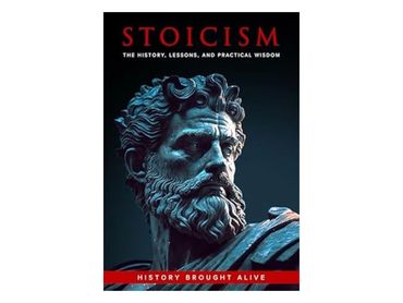 Book cover of Stoicism: The History, Lessons, and Practical Wisdom—personal development, nonfiction