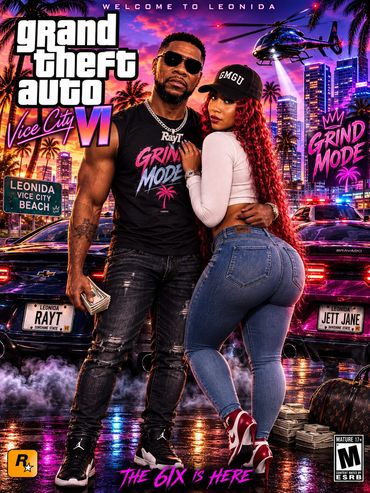 Are Ya'll ready for #GTA6 ? #Raytboss and #Royalteazy #JettJane are ready! 