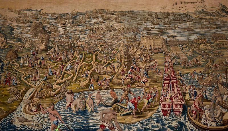 Siege of Tunis Tapestries: Neo-Classical Triumph