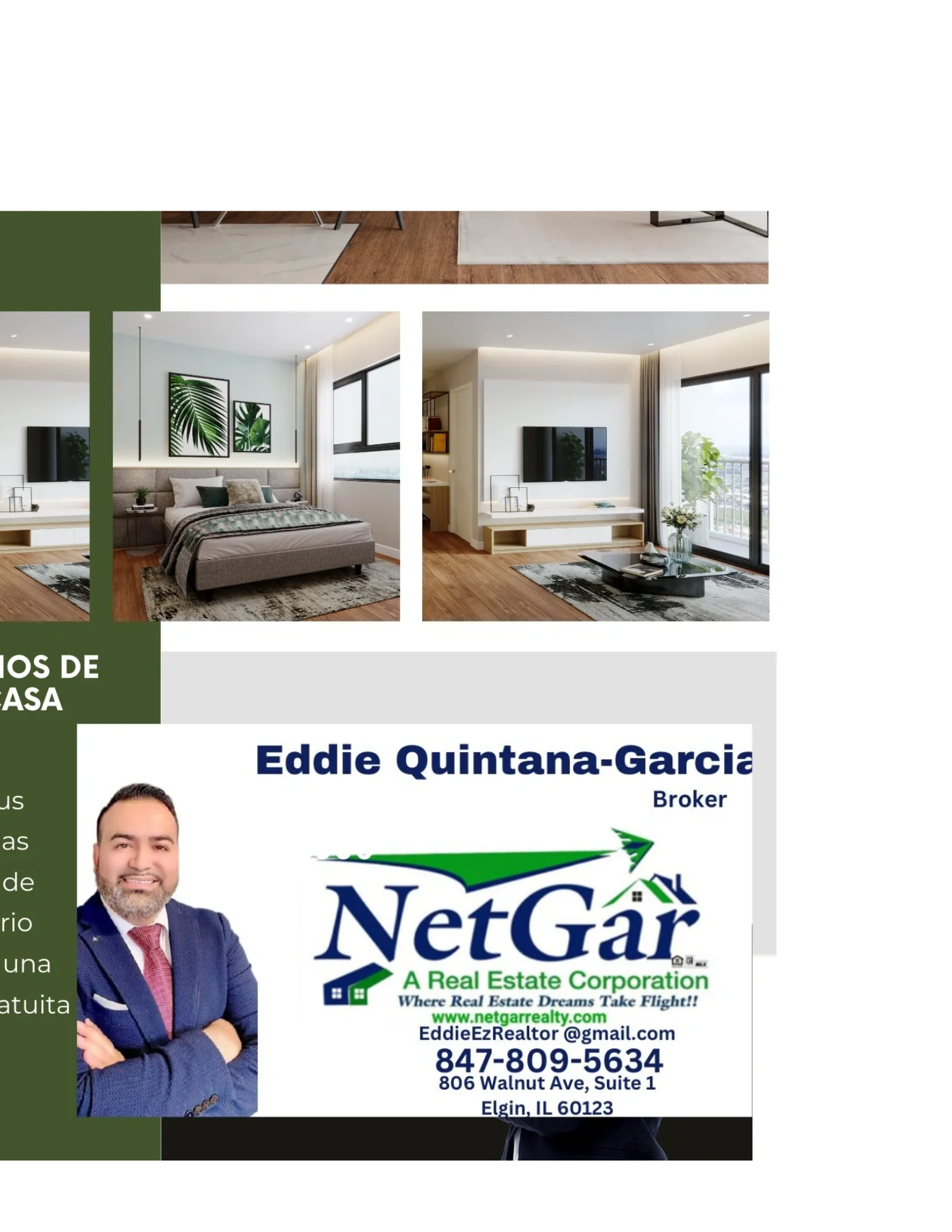 Eddie Quintana-Garcia Realtor at NetGar Elgin Branch Office
