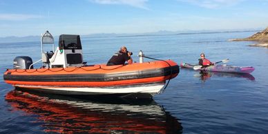 Rigid Hull Inflatable Boat and kayak